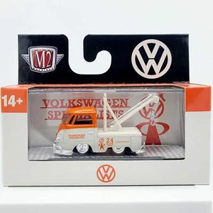 M2 Machines '60 VW Single Cab Tow Truck (2024 Auto-Thentics Rel. 96) - Picture 1 of 3