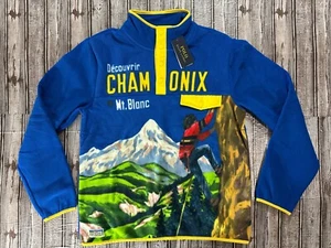 Polo Ralph Lauren Brushed Fleece Graphic Pullover Gr. M Neu mit Etikett mspr 248 Chamonix - Bild 1 von 9