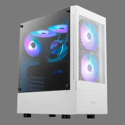 GAMDIAS TALOS E3 MESH WH PC Computer Case Mid-Tower 4712960137127 - Image 1 of 4