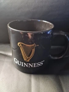Guinness Large Black Jumbo Ceramic Tea Coffee Mug Official 2022 Merchandise - Picture 1 of 4