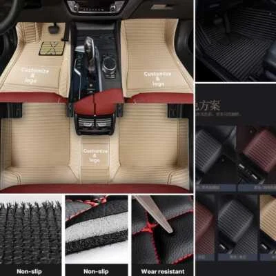 Alfombrillas impermeables para coche Cadillac ATS CTS CT6 DTS SLS XTS 2000-2025 Foto 1 de 4