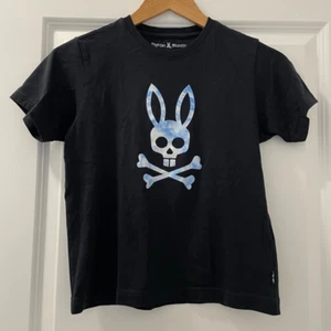 Psycho Bunny Logo Print T-shirt size 10-12 - Picture 1 of 4