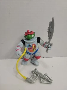 Vintage 1990 Ninja Turtles RAPH THE SPACE CADET Playmates TMNT Near Complete - Picture 1 of 3