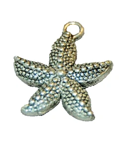 Seestern #1 Charm Tibetisches Silber J1014 - Bild 1 von 5