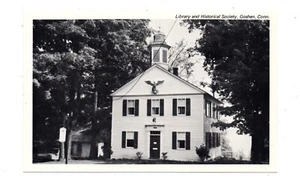 GOSHEN, CT ~ LIBRARY & HISTORICAL SOCIETY, MERRIMACK PUB ~ 1950s - Picture 1 of 2