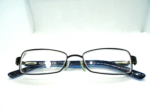 DKNY DY 5585 1004 Black/Blue 50-16-135 Womens Rectangle Eyeglasses Frames - Picture 1 of 8