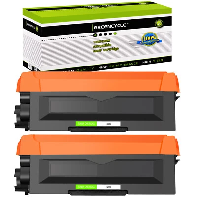 2PK TN-660 Toner Cartridge For Brother MFC-L2700DW HL-L2300D DCP-L2540DW TN-630 - Image 1 of 4