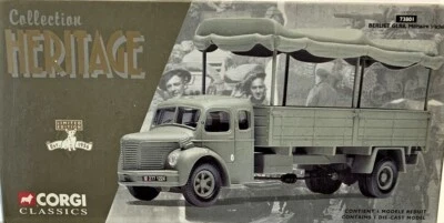 Corgi Classics 73801 BERLIET GLR8 Militaire Bache Ltd. Edition - France 1/50 MIB - Image 1 of 3
