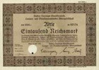 Austria Vereinigte Emaillierwerke EHT Lampen Metallwaren 1940 Wien 1000 RM Elin