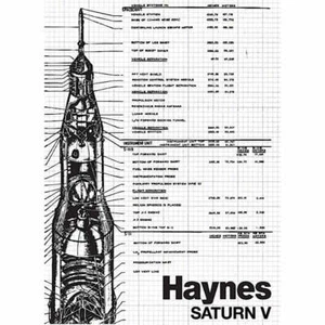 Imán de nevera Haynes Saturn V Rocket - Imagen 1 de 2