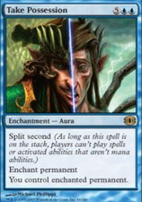 [1x] Take Possession - Foil - Played, English - Future Sight MTG Magic