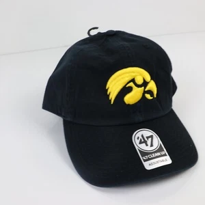 Iowa Hawkeyes Cap Herren schwarz gelb 47 Clean Up Strap Back Dad Mütze Erwachsene - Bild 1 von 8