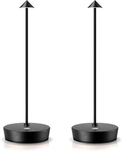 2 Pack Cordless Table Lamps Rechargeable, 6000Mah Battery Operated Waterproof St - Picture 1 of 9