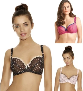 Freya Lingerie Patsy Underwired Plunge Balcony Bra Underwear 1221 - Picture 1 of 5