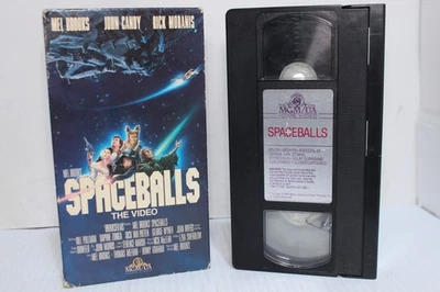 Spaceballs: The Movie (1987) VHS MGM/UA First Release Mel Brooks Parody Foto 1 de 4