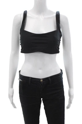 Женский спортивный бюстгальтер Athleta на косточках черный размер 38 D/38 DD - Изображение 1 из 4