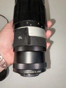 Vintage Camera Lens And Case Tele-Lentar No, H673443-Japan AS IS UNTESTED - Picture 1 of 21