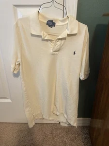 Polo Ralph Lauren Shirt Boys Size XL (18-20) Blue Striped Preppy Red Pony Golf - Picture 1 of 6