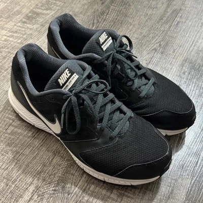 Nike Downshifter 6 Black & White Running Shoes Sneakers Size 10 - Image 1 of 4