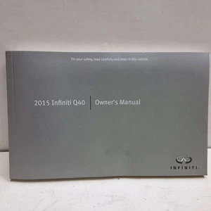 2015 Infiniti Q40 Owners Manual - Imagen 1 de 1