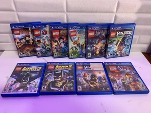 PS VITA Games Lot! OPPORTUNITY! 10 Cased Classics - Ultimate LEGO Collection! - Picture 1 of 6