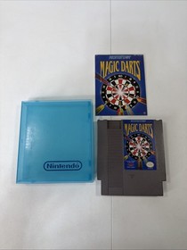 Magic Darts (Nintendo Entertainment System, 1991) Cartridge W/Manual NES TESTED