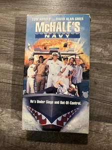 McHale's Navy (VHS 1997) Tom Arnold, David Alan Grier, Tim Curry Comedy - Picture 1 of 5