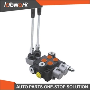 Labwork 2 Spool 3600 PSI Hydraulic Control Valve Double Acting 13 GPM SAE Ports - Picture 1 of 15