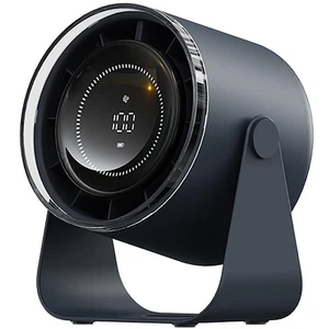 Desk Fan, Strong Airflow 100 Speeds Quiet Digital Display Rechargeable Batter... - Foto 1 di 7