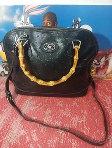 Dooney & Bourke Strauß Schulterriemen Umhängetasche Farbe schwarz kostenloser Versand B1 - Bild 1 von 10