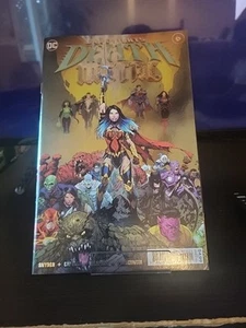 Dark Nights: Death Metal 6 Greg Capullo Foil Embossed Cover HTF OOP RARE 2020!! - Picture 1 of 7