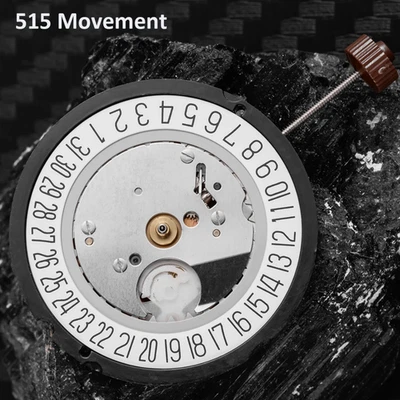 Ronda 515.24H GMT Quartz Watch Movement 515H 1 Jewel Date at 3/6 Watchmaker Repl - Image 1 of 4