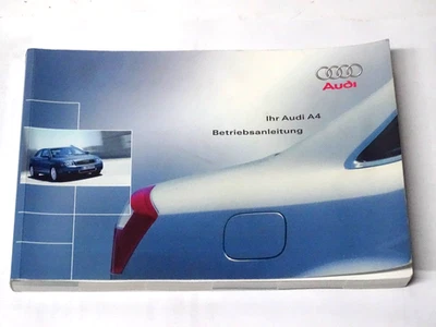 AUDI A4 Limousine "B6" Betriebsanleitung "9-2000" Bedienungsanleitung - Handbuch - Bild 1 von 4