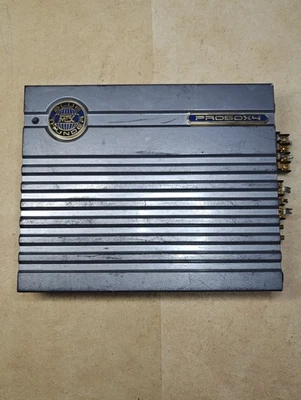 MTX Blue Thunder PRO50X4 - Amplificador de carro vintage de alta qualidade - Fabricado nos EUA - Imagem 1 de 4