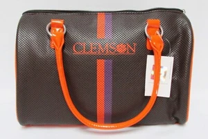 Clemson University Tigers Satchel Handbag Purse NCAA College Football - Picture 1 of 6