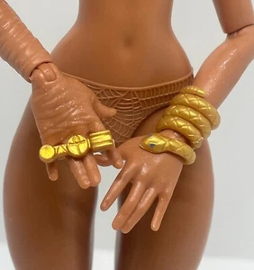 Monster High Monster Ball Cleo de Nile Doll Outfit Jewelry Ring Snake Bracelet - Picture 1 of 4