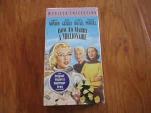🎄How to Marry a Millionaire VHS - Foto 1 di 4