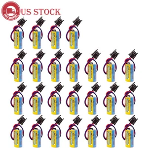 25X MR-BAT ER17330V/3,6V Mitsubishi A6BAT PLC Akku für Fanuc CNC System Power - Bild 1 von 5