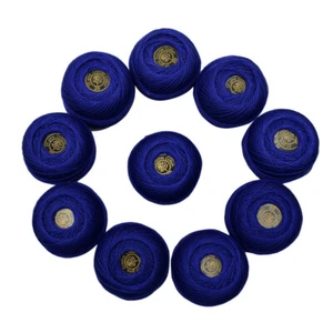 Rote Rose Häkelgarn weiche Baumwolle Rolle Ball Handsticken Nadelspitze, 10 Stück - Bild 1 von 5