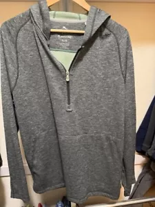 Tommy Bahama Herren IslandZone Half-Zip Kapuzenpullover Hoodie XL - Grau - Bild 1 von 2