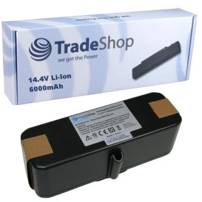 Batteria 6000 mAh 14,4 V per Cleanfriend Veluce R290 Vileda 137173 Cleaning Robot - Immagine 1 di 4