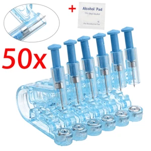 Professional 50X US Disposable Ear Studs Piercing Gun Ear Pin Stud Piercer Tools - Picture 1 of 11