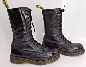 Botas Dr. Martens Puntera de Acero Gamuza Crackleada - Hechas en Inglaterra - EE. UU. = Damas 10 / Hombres 9 - Imagen 1 de 20