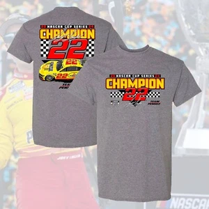 Joey Logano 2024 NASCAR Cup Series Champion Signature T-Shirt - Picture 1 of 3
