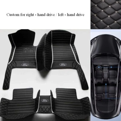 For Ford Escape Car Floor Liner Mats Waterproof Custom Carpets All Weather - Изображение 1 из 4