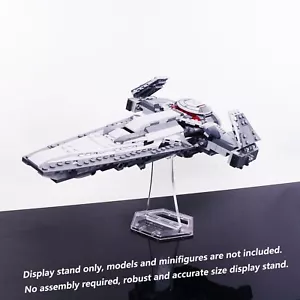 Soporte de exhibición para LEGO 75383 Darth Maul’s Sith Infiltrator, solo soporte de acrílico. - Imagen 1 de 5