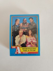 THE A TEAM 1983 Topps Complete 66 Card & 12 Sticker Set Near Mint Nm