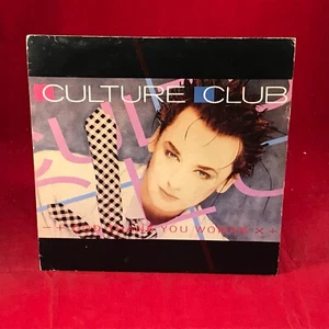 CULTURE CLUB God Thank You Woman 1986 UK 7" Vinyl Single Boy George 45 C - Imagen 1 de 4