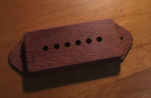 Guilford Padauk P-90 Dog Ear Pickup Cover fits Gibson Seymour Duncan Made In USA