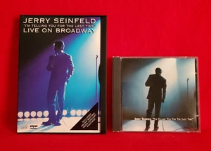 Jerry Seinfeld I'm Telling You For The Last Time (1998) 1999 DVD + CD set - Imagen 1 de 10
